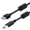 LSZH USB cable with Ferrites Type A male to Type A Female 3M的图片
