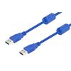 USB 3.0线缆，A型公头/A型公头，带磁环，1米的图片