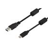 USB 3.0线缆，A型公头/Type-C公头，带磁环，1米的图片